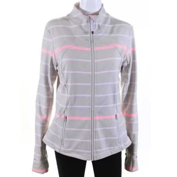 Lululemon women's Forme Fitted pink Jacket 12 - Picture 8 of 16